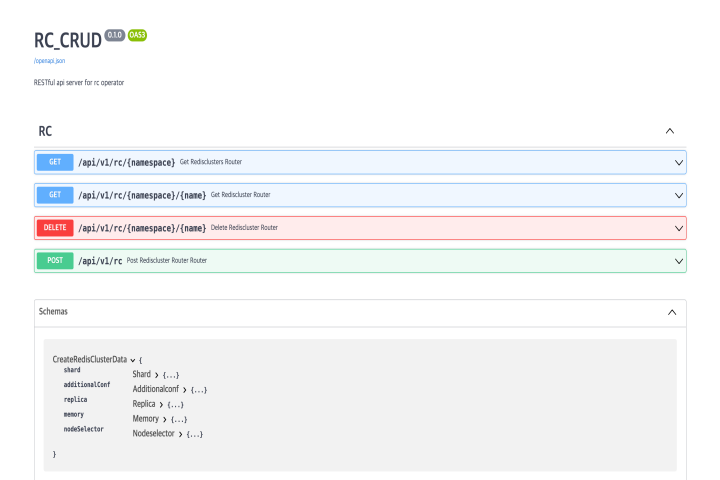 RC CRUD API