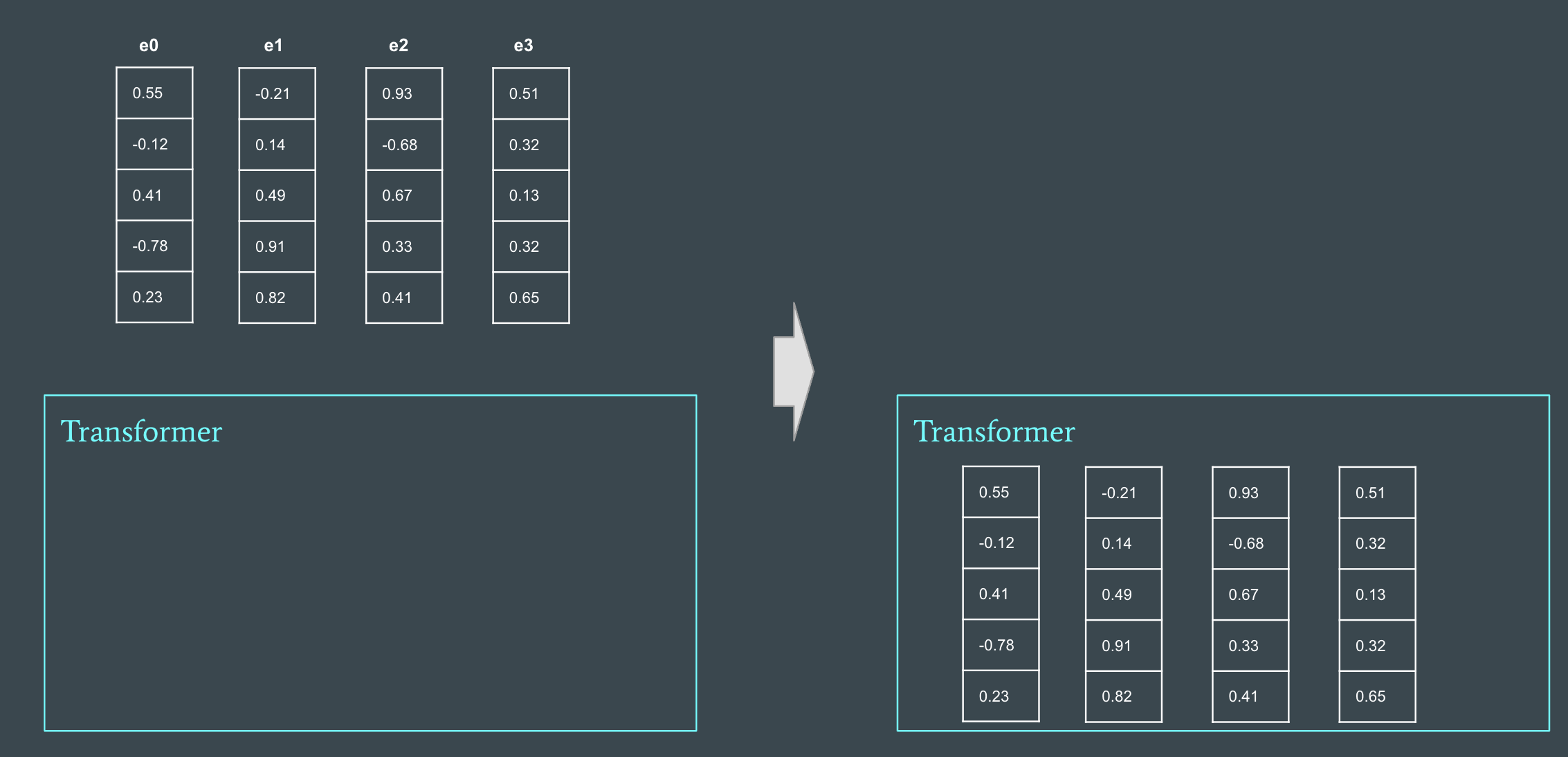 Transformer Inputs
